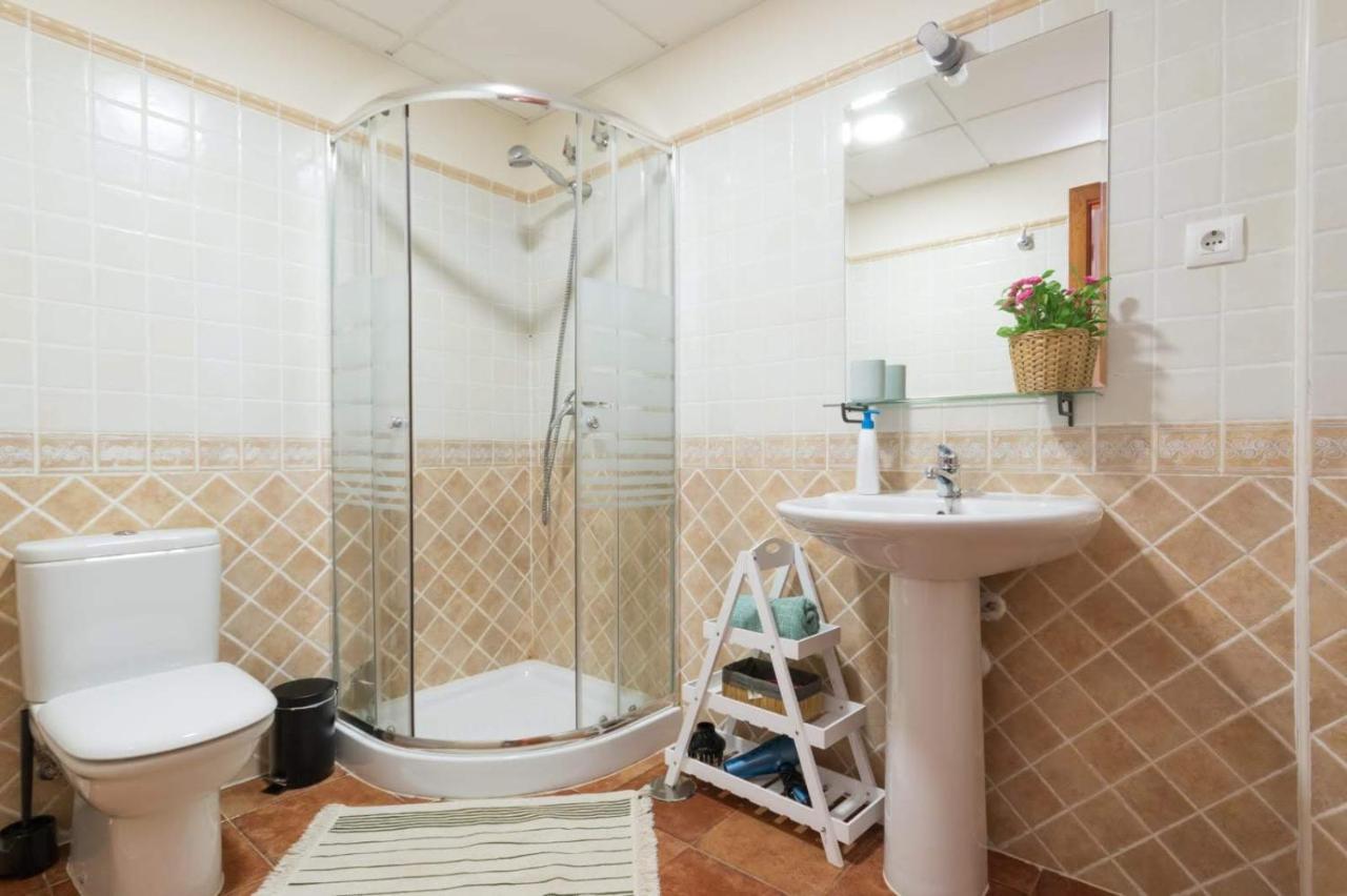 Apartamento Con Hermoso Jardin Y Ac Isla Plana Exteriör bild