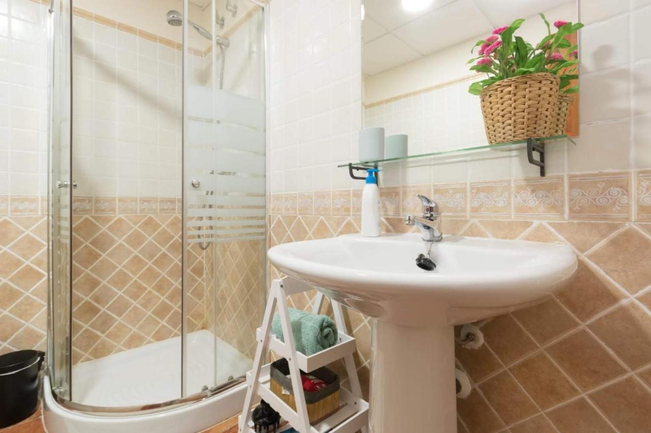Apartamento Con Hermoso Jardin Y Ac Isla Plana Exteriör bild