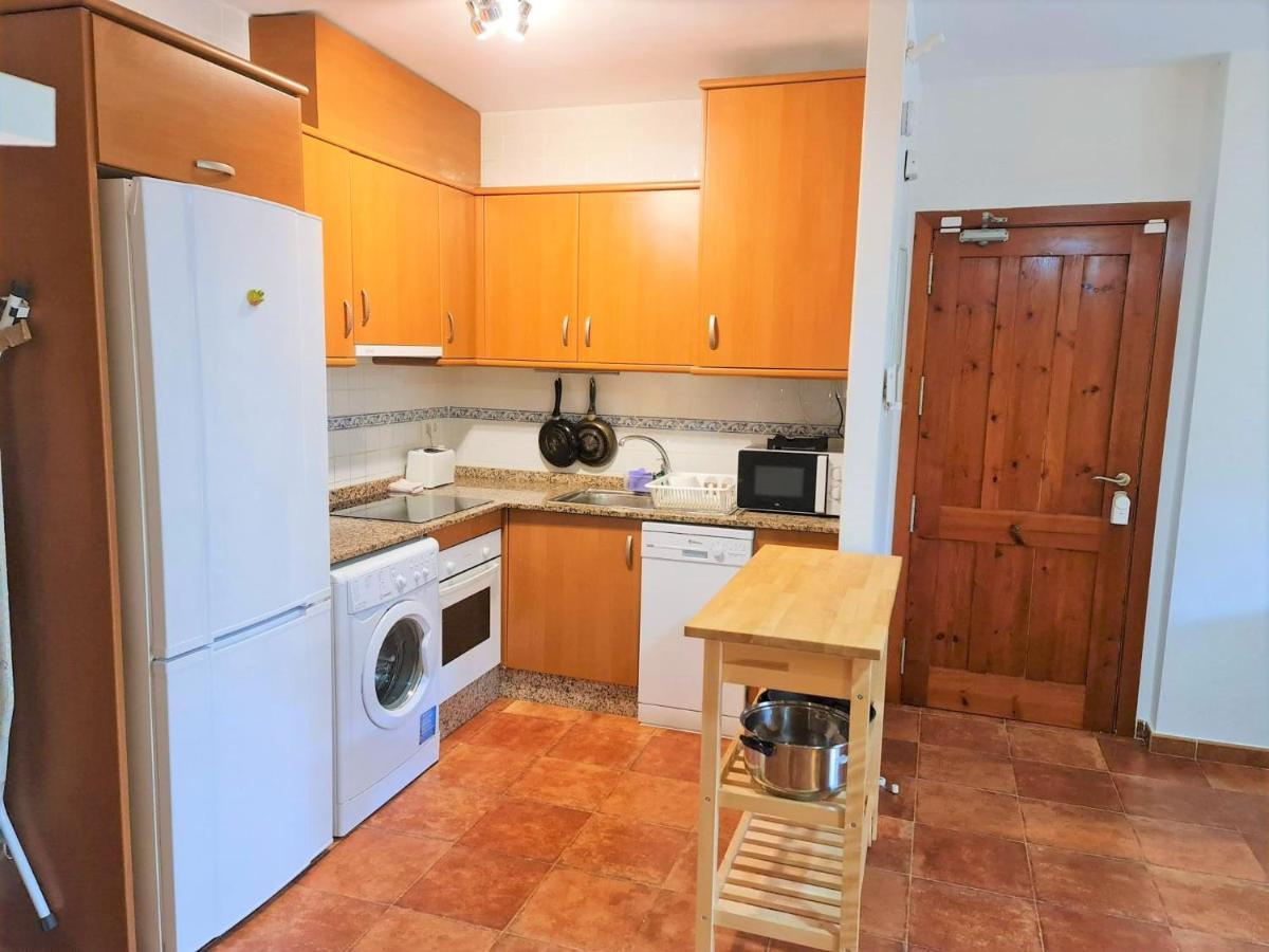 Apartamento Con Hermoso Jardin Y Ac Isla Plana Exteriör bild