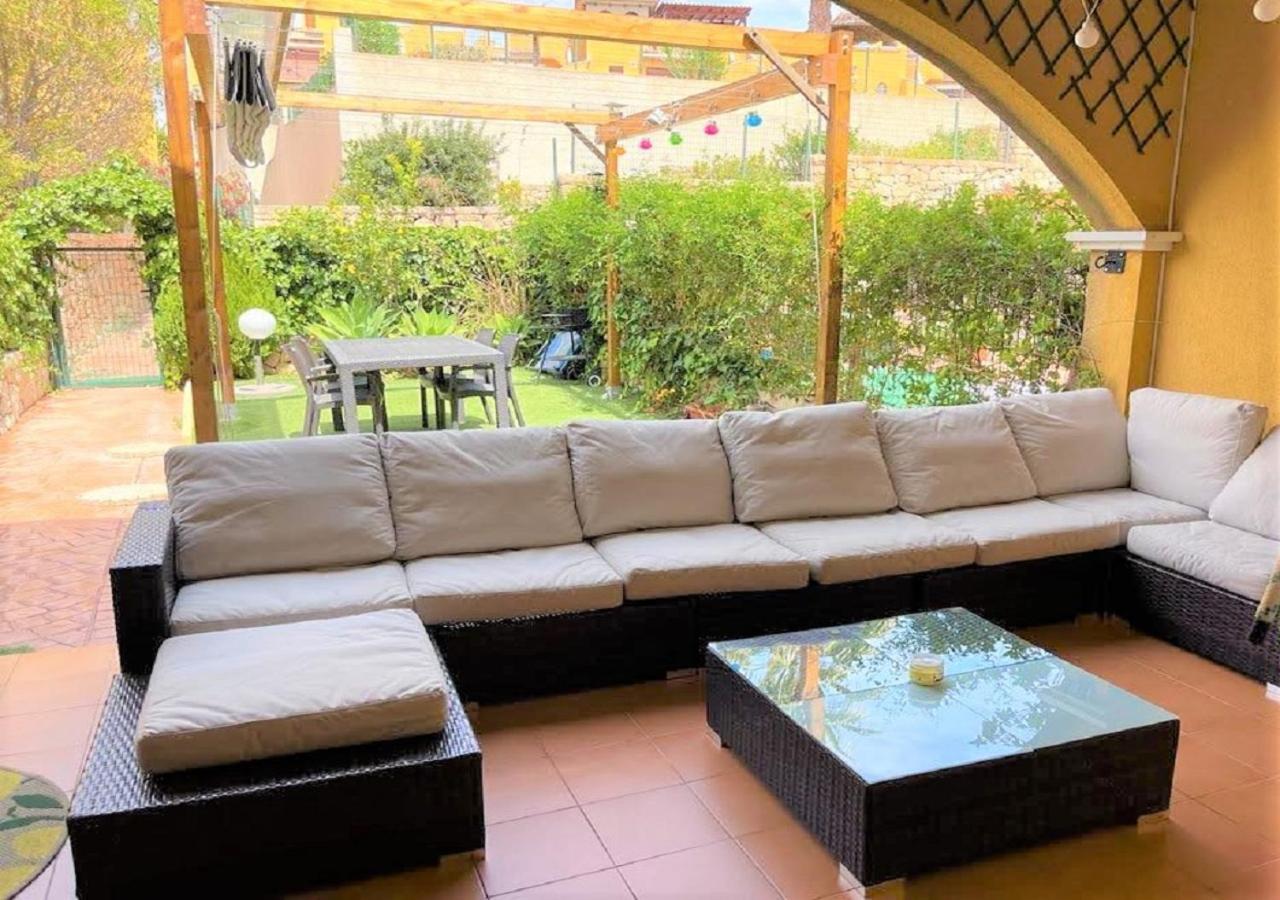 Apartamento Con Hermoso Jardin Y Ac Isla Plana Exteriör bild