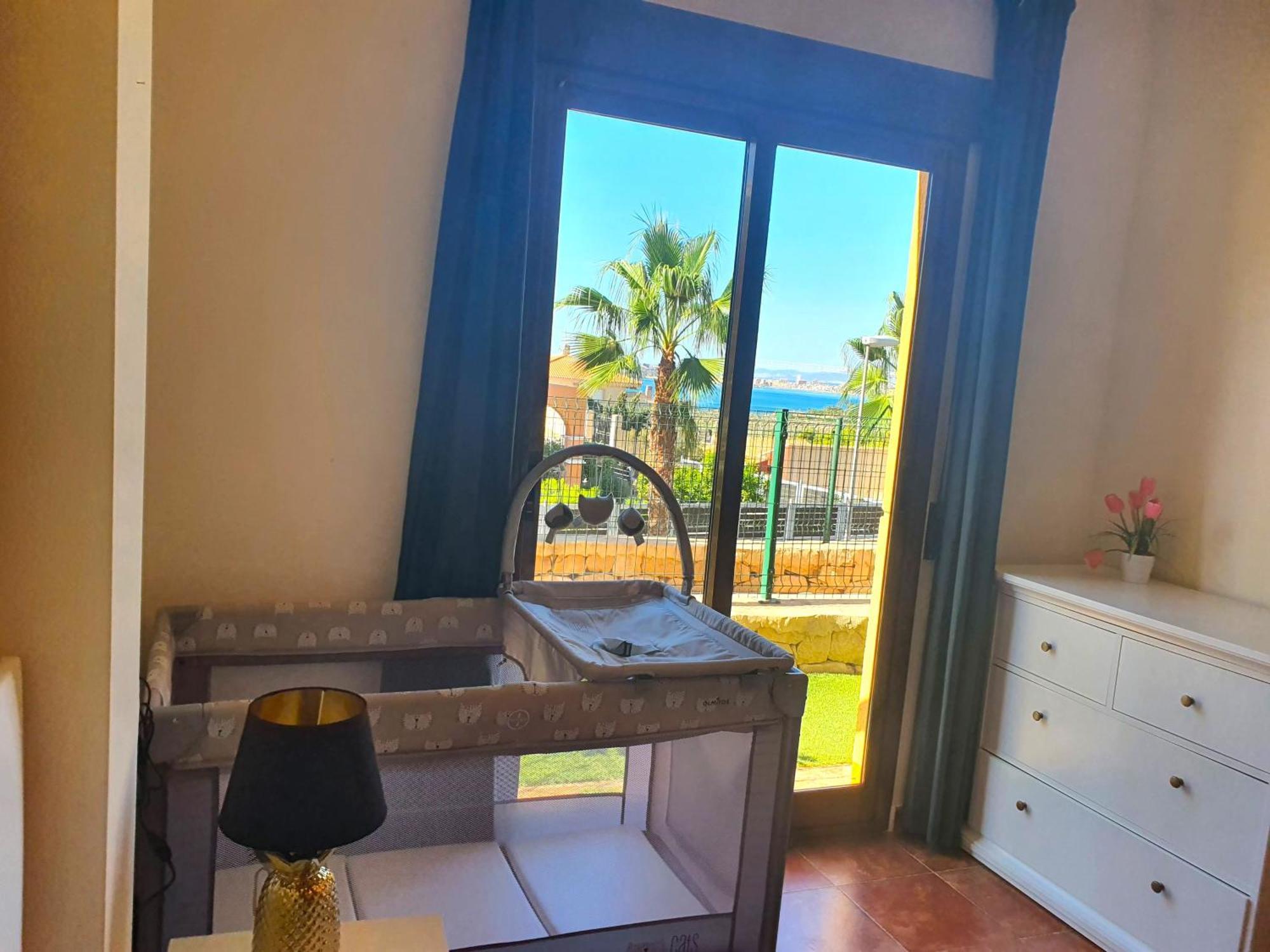 Apartamento Con Hermoso Jardin Y Ac Isla Plana Exteriör bild