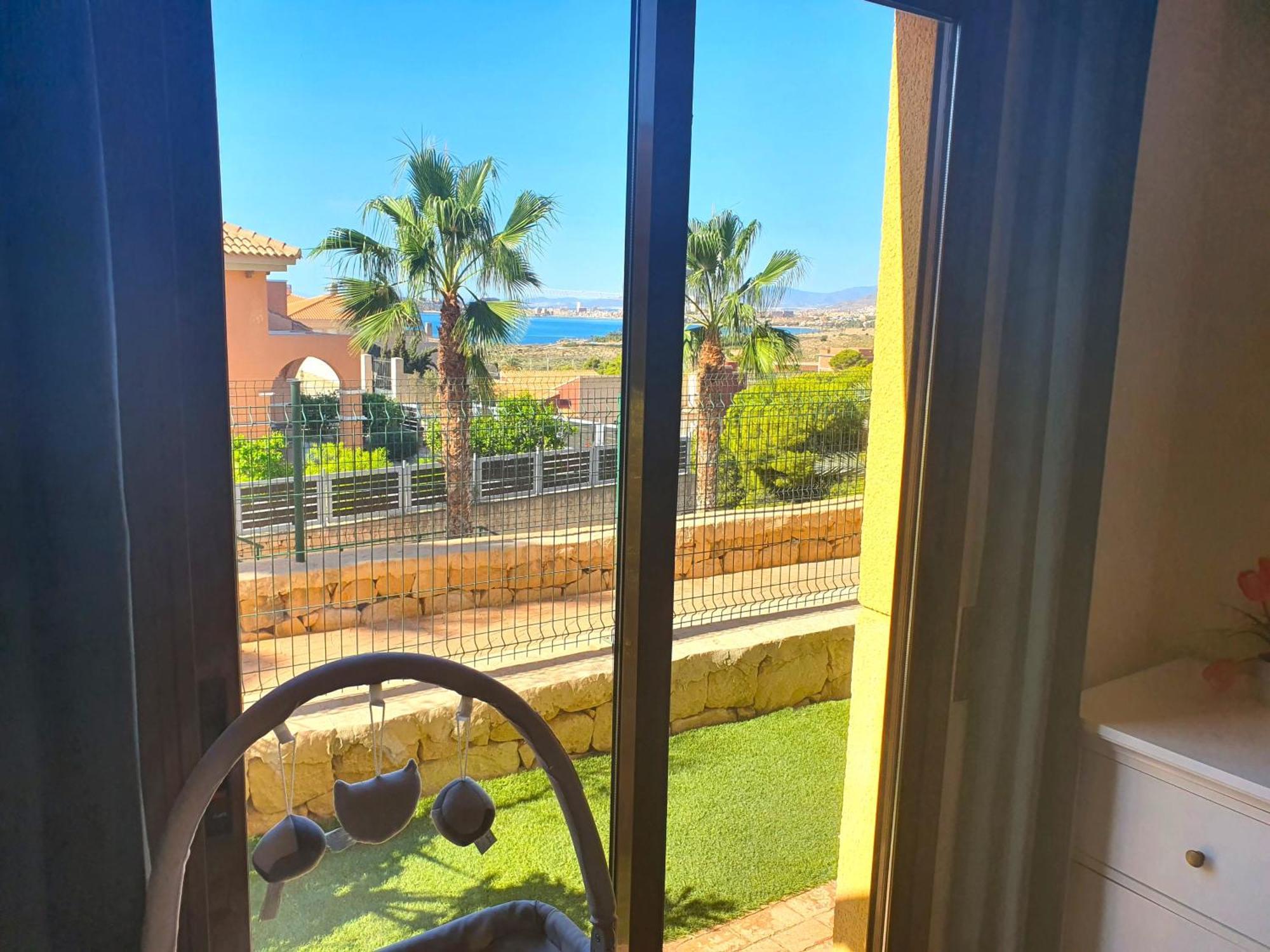 Apartamento Con Hermoso Jardin Y Ac Isla Plana Exteriör bild