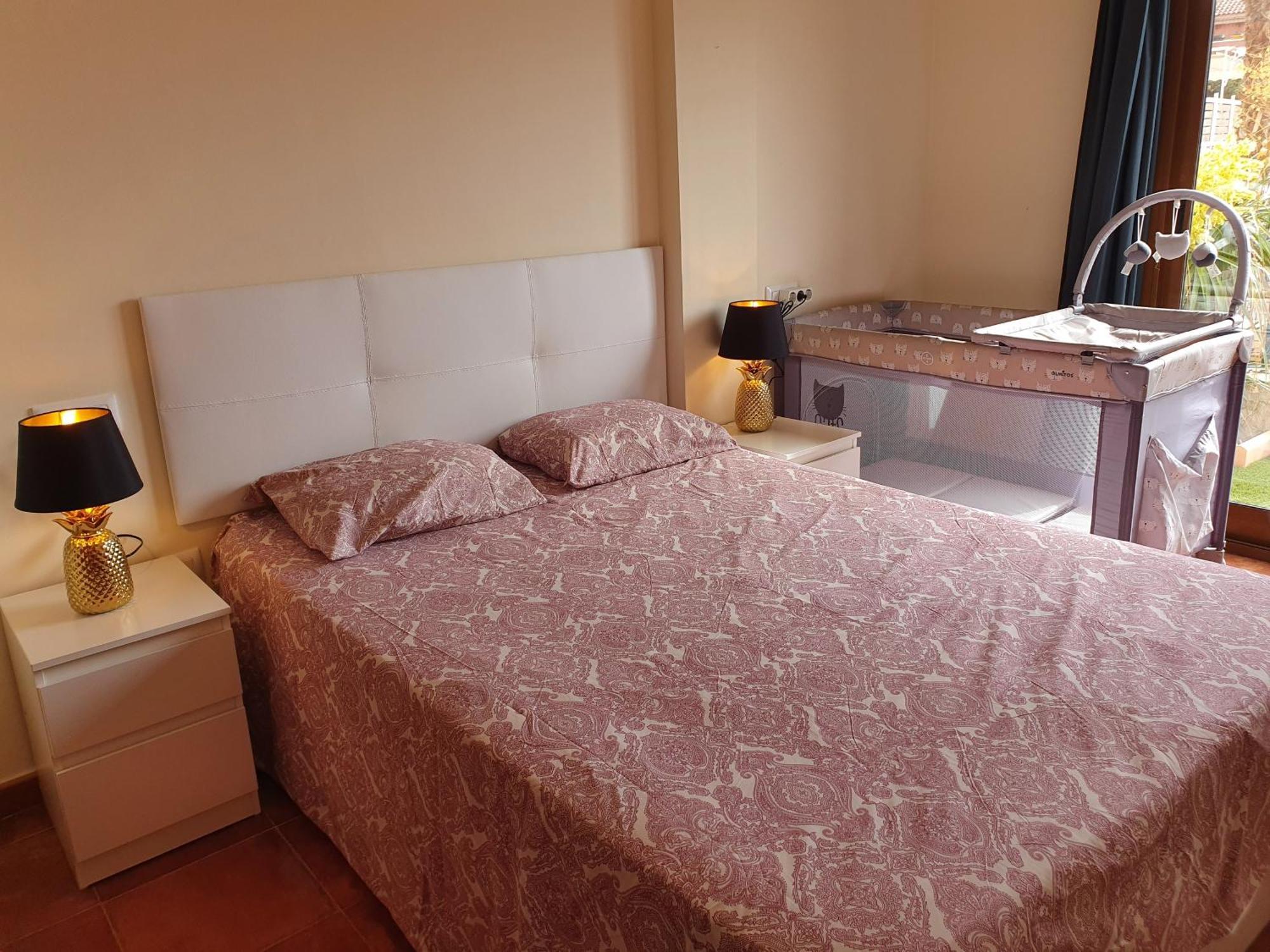 Apartamento Con Hermoso Jardin Y Ac Isla Plana Exteriör bild