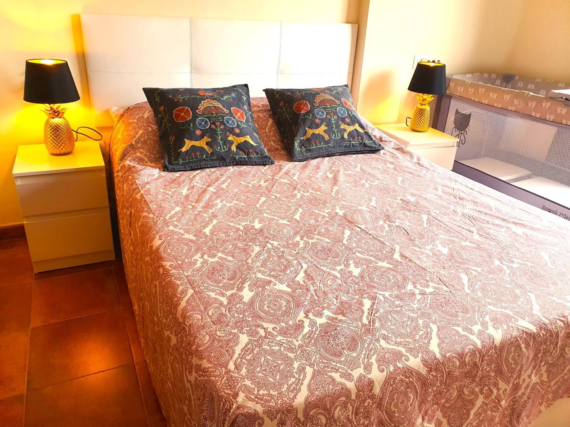 Apartamento Con Hermoso Jardin Y Ac Isla Plana Exteriör bild