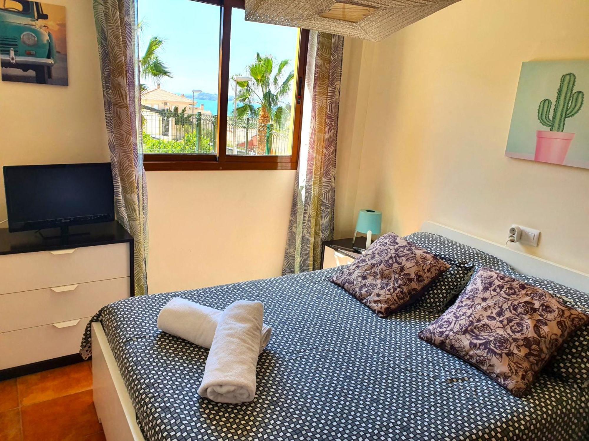 Apartamento Con Hermoso Jardin Y Ac Isla Plana Exteriör bild