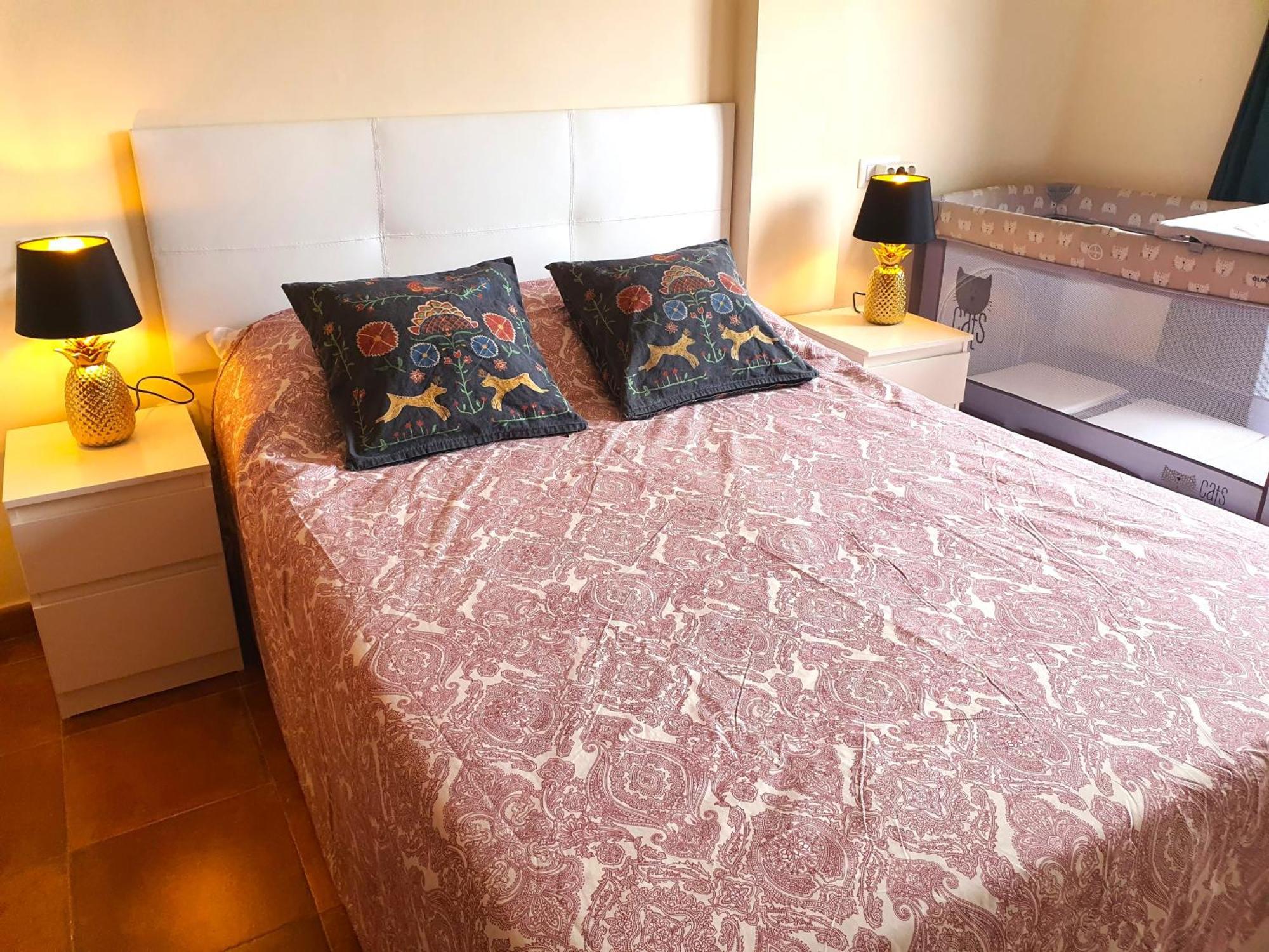 Apartamento Con Hermoso Jardin Y Ac Isla Plana Exteriör bild