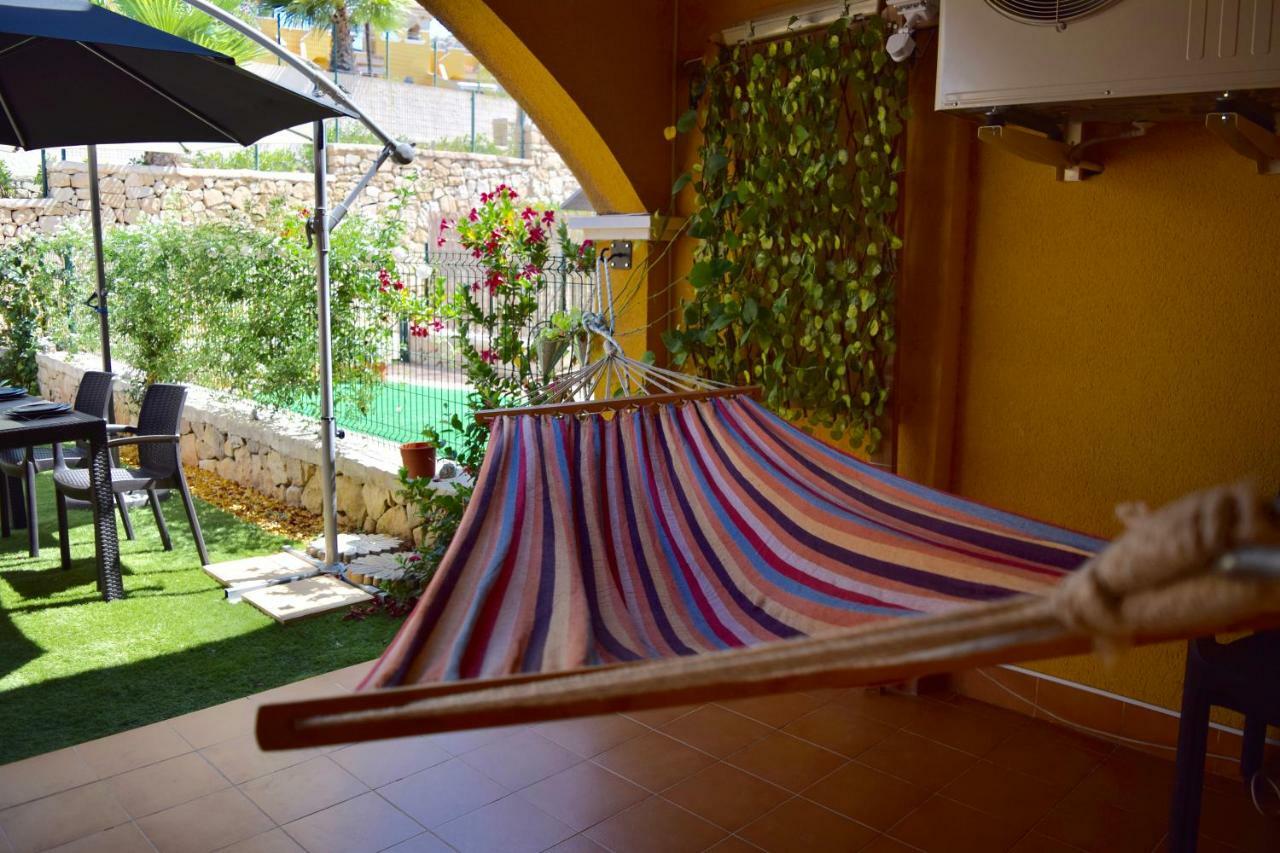 Apartamento Con Hermoso Jardin Y Ac Isla Plana Exteriör bild
