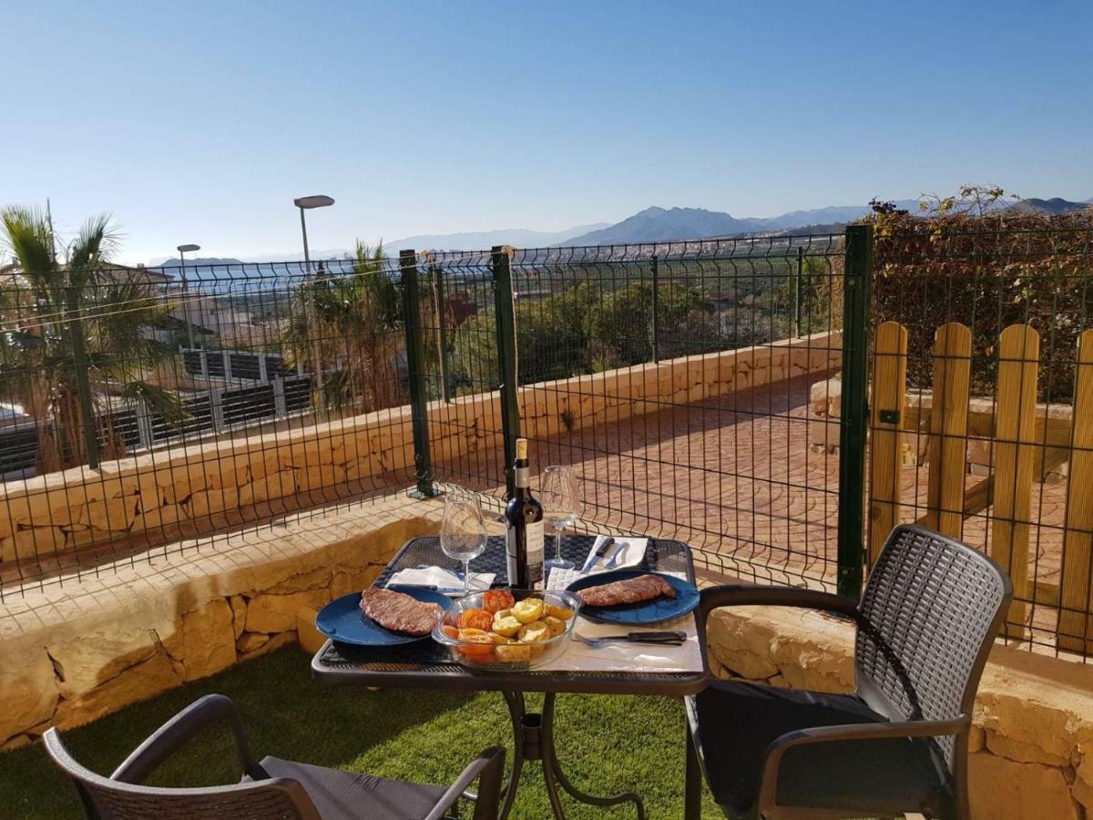 Apartamento Con Hermoso Jardin Y Ac Isla Plana Exteriör bild